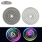 Индивидуально адресуемое кольцо WS2812B 5 в постоянного тока WS2812 красный зелёный синий пиксель IC светильник черныйбелый PCB украшение для дома