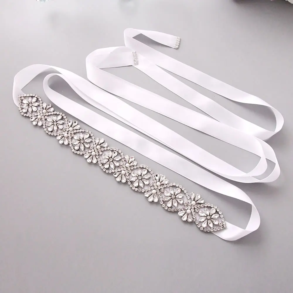 S453 Стразы пояс со стразами Свадебный женский Свадебные ремни для невесты