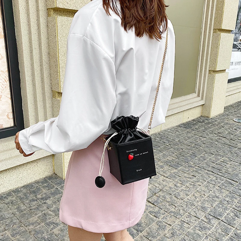 Новинка 2020 женская сумка через плечо дизайнерская модная Милая маленькая