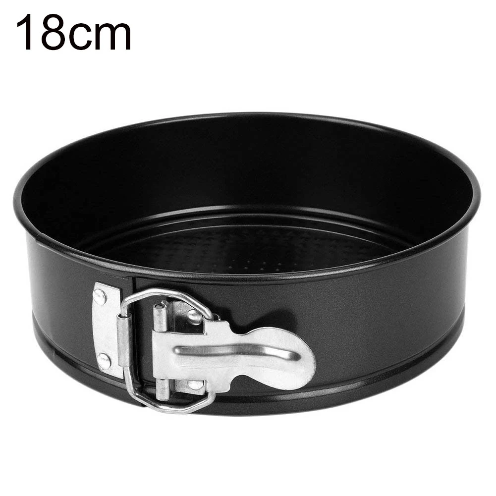 Антипригарная съемная нижняя форма для торта из нержавеющей стали выпечки