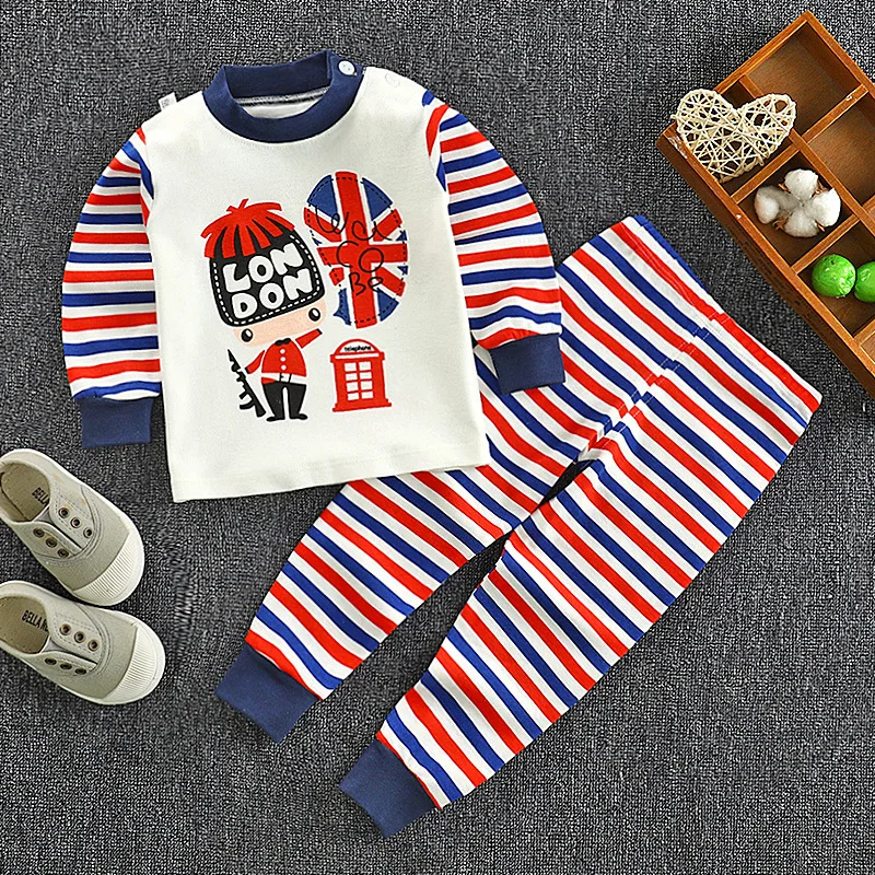 02 От 6 месяцев до 3 лет унисекс; детская одежда; bopajamas; комплекты для новорожденных; хлопковая одежда для маленьких девочек; одежда для сна; Комплект для маленьких девочек; унисекс - Цвет: 02