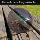 Многофокусный прогрессивная фотохромная объектив смотрите далеко и близко по рецепту Близорукость меняет цвет на солнце