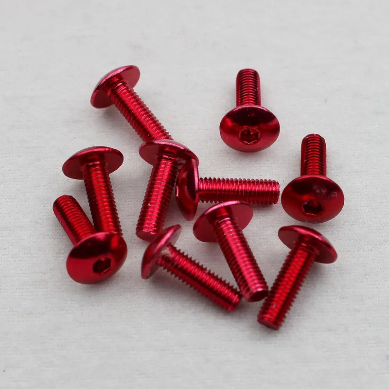 10 шт. Универсальные винты для мотоциклов honda suzuki yamaha Kawasaki 5 мм