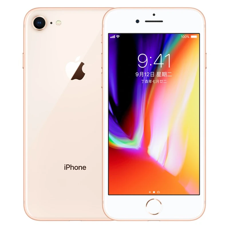 Оригинальный разблокированный смартфон Apple iPhone 8 2 ГБ 64 LTE б/у Стандартная