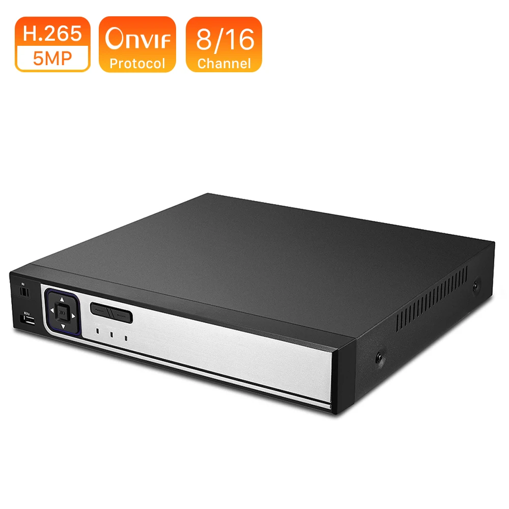 

16CH 5M CCTV NVR 8CH 4MP 4CH 5MP H.265/ H.264 Motion Detect CCTV Network Video Recorder FTP ONVIF For IP Camera Security System