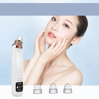 electric blackhead remover vacuum cleaner nose facial pore black spot acne pimple removal beauty face skin care tool with needle