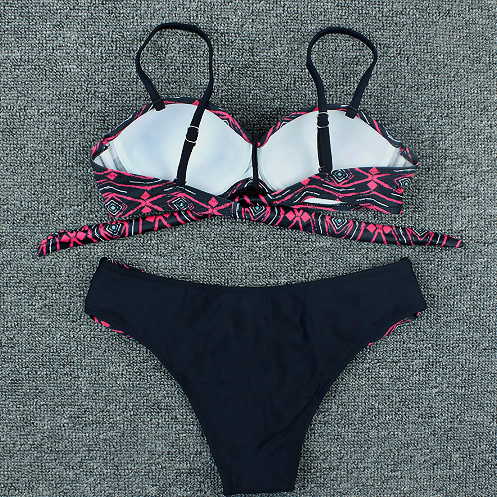 

2021 New High Cut Thong Bathing Suit High Waist Swimsuit Swimwear Women Brazilian Biquini Swim Beach Maillot De Bain Femme