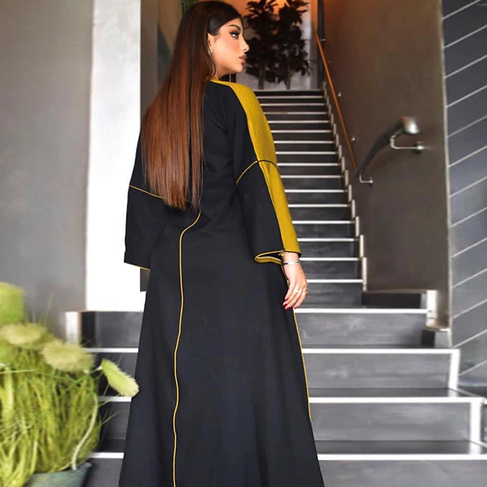 Abaya Dubai Muslim Turkey Maxi Long Dress Kaftan Turkish Dresses Abayas For Women Robe Longue Femme Caftan Marocain De Soiree
