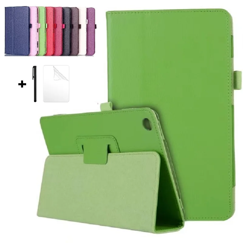 Ультратонкий защитный чехол-подставка с зернистой фактурой для планшета Huawei