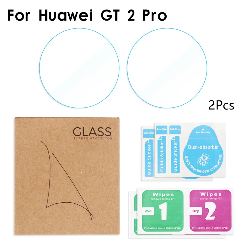 Защитная пленка для экрана Huawei Watch GT2 Pro закаленное стекло защита от царапин 2 шт. |