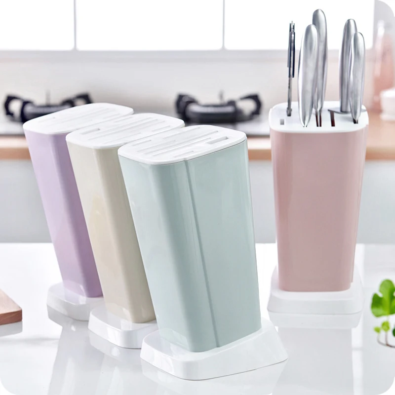 Пластиковый держатель для ножей в скандинавском стиле многофункциональная