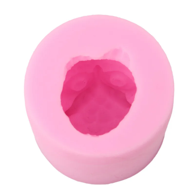 3D Маленькая форма Совы животные руки Форма Силиконовые украшения торта