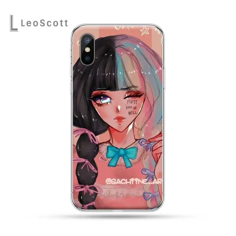 

Melanie martinez cartoon Phone Case For iphone 12 5 5s 5c se 6 6s 7 8 plus x xs xr 11 pro max high quality protective coque