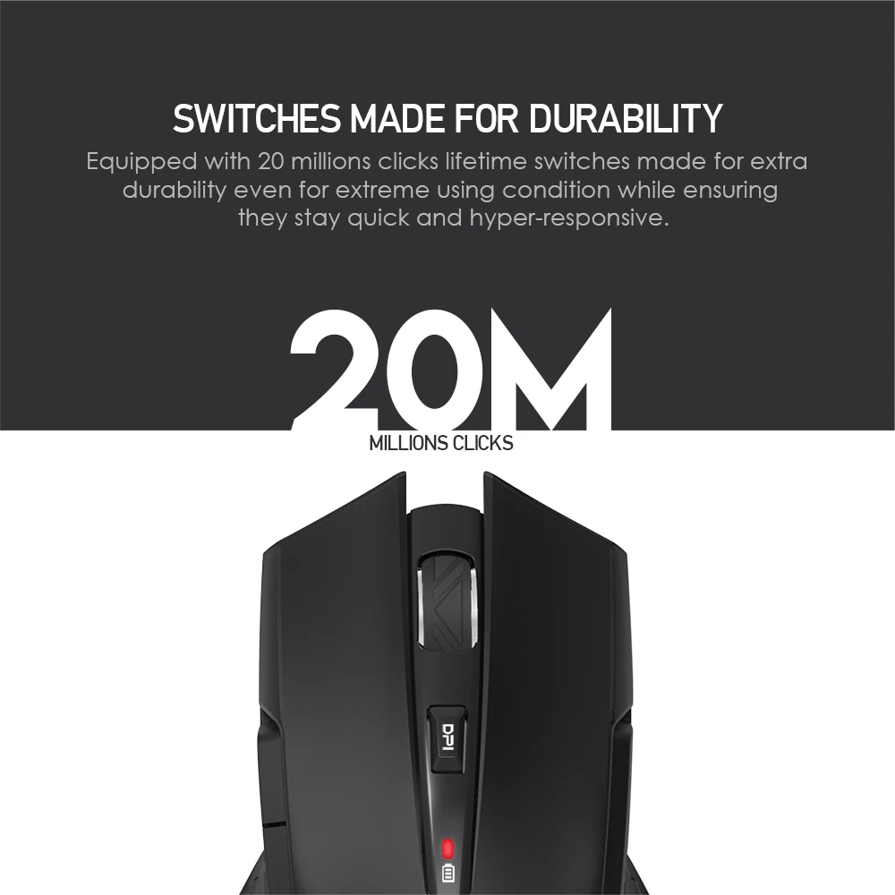 Мышь Компьютерная FANTECH WGC1 игровая беспроводная 2400DPI с зарядкой|Мыши| |