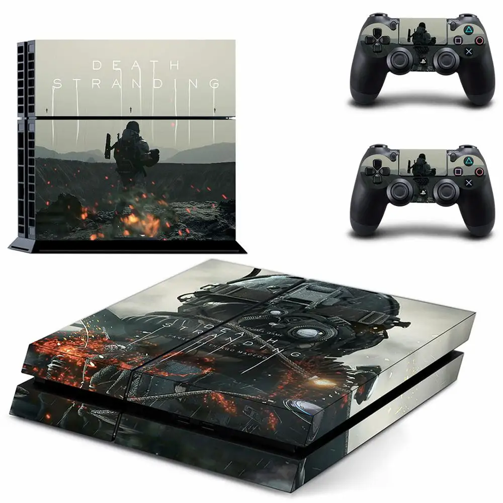 GYTM2707 Death Stranding PS4 наклейка s Play station 4 кожа PS 4 наклейка Наклейки Обложка для playstation 4 PS4 консоль и контроллер наклейка - Цвет: GYTM2707