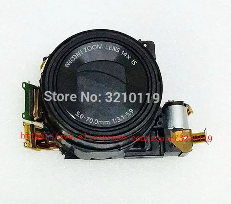 Оригинальный зум объектив в сборе для замены Canon Powershot SX220 SX230 HS PC1587 PC1620 цифровая
