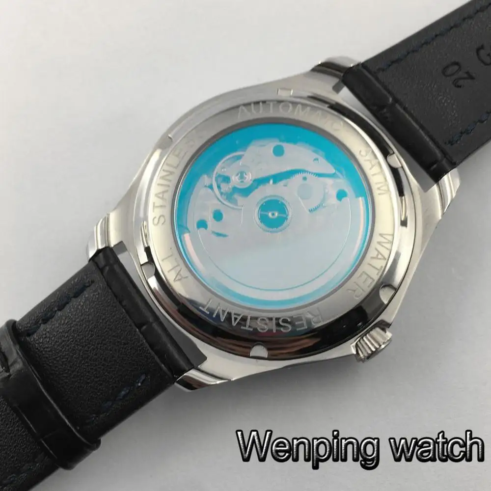 Новинка 2020 мужские роскошные часы corgдругие 41 мм серебристый чехол белый