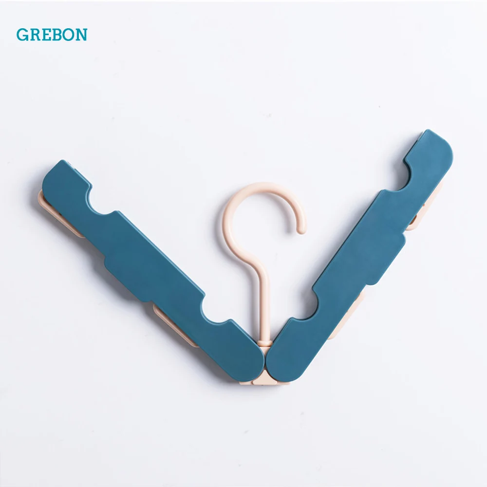 

Space Saving Hanger For The Closet Plastic Clothe Hanger Multifunction Rack For Travel Folding Hanger Portable Magic Coat Drying