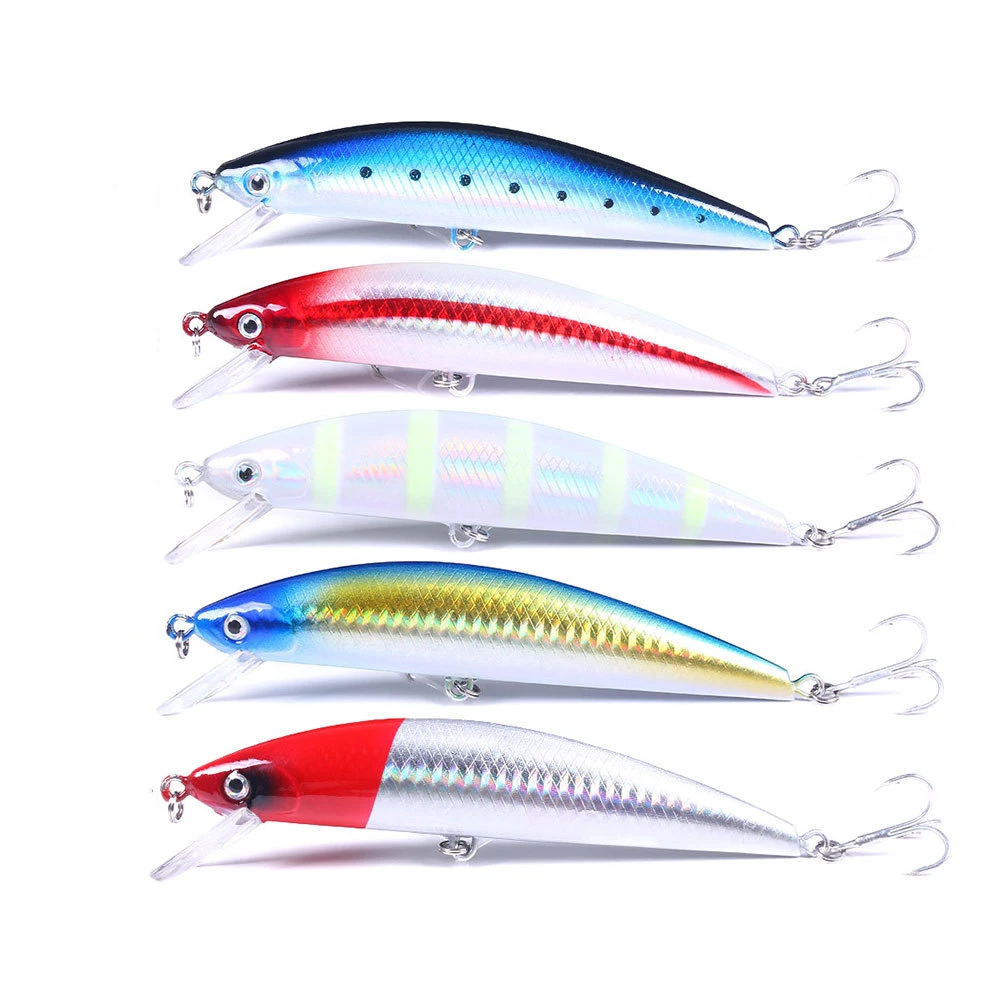 

1pcs Sinking Minnow Fishing Lure 12cm 39g Artificial Hard Bait Trolling Crankbait Bass Pike Wobbler Pesca Carp Fishing Tackle