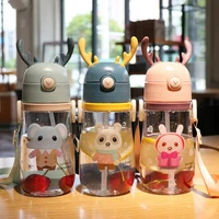 1pcs feeding kids toddler newborn baby drink cups water bottles kids drinking sippy a cup infantil drinker copo with cup strap