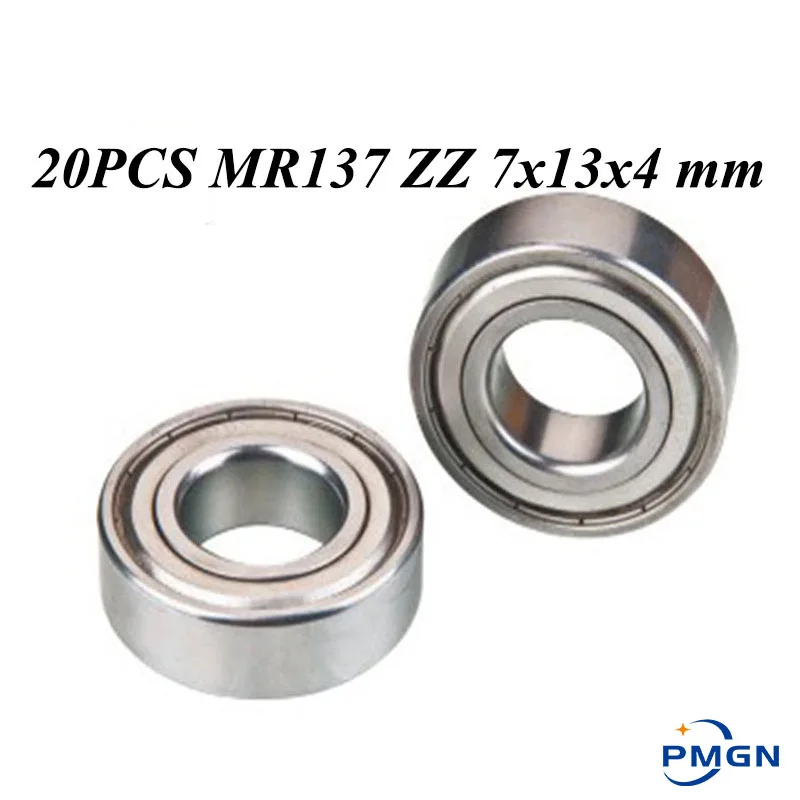 20 шт./лот ABEC 5 L 1370ZZ MR137ZZ MR137Z MR137 2Z ZZ 7x13x4 мм металлическое уплотнение миниатюрное