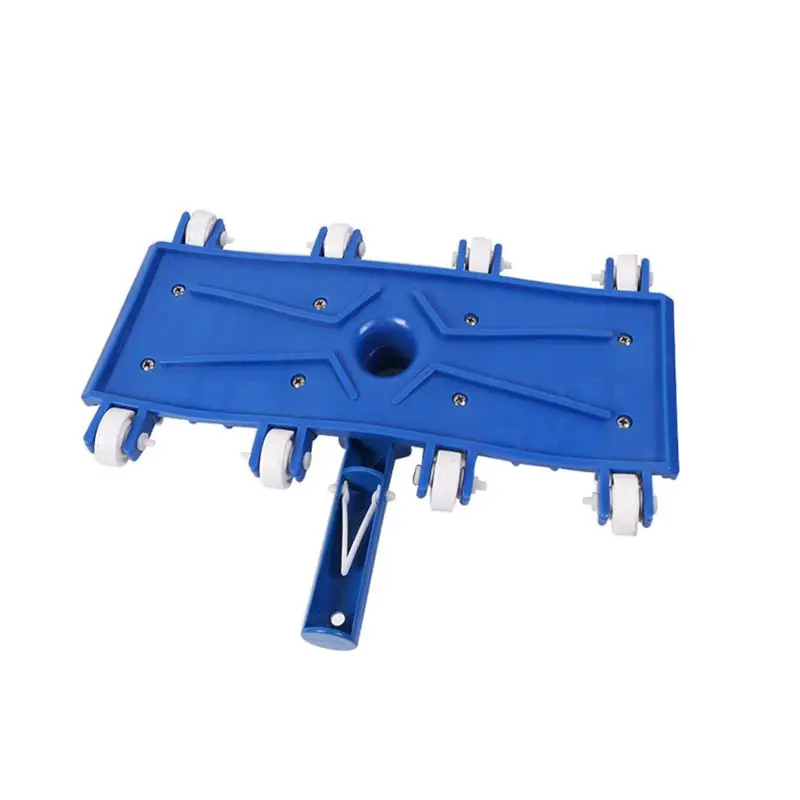 

Wheeled Flexible Sewage Suction Swimming Pool Vacuum Head with Brush Cleaning Debris Tool Accessories