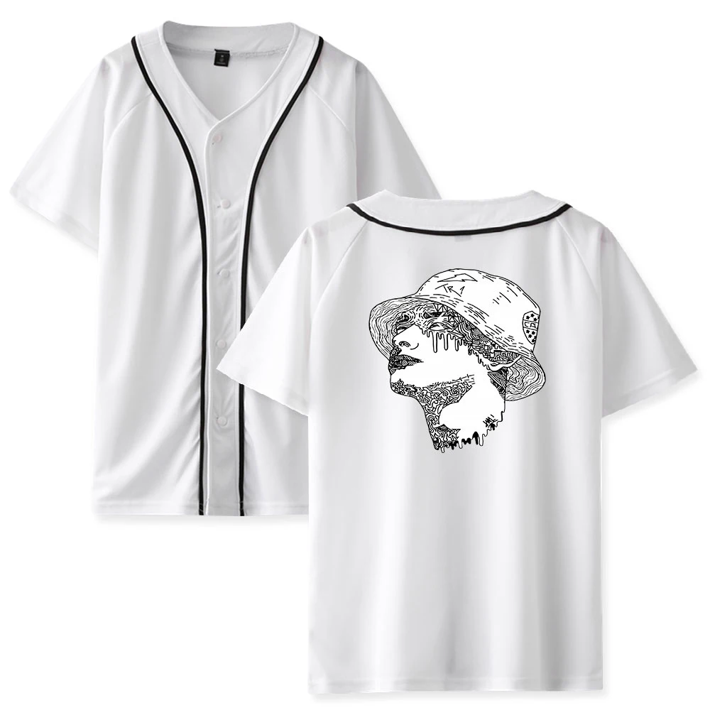 

WAWNI Bizarrap тонкая форма для игры в бейсбол SingleBreasted Harajuku из хлопка и полиэстера с модным принтом в стиле хип-хоп бейсбольная 2021 Новые Топы