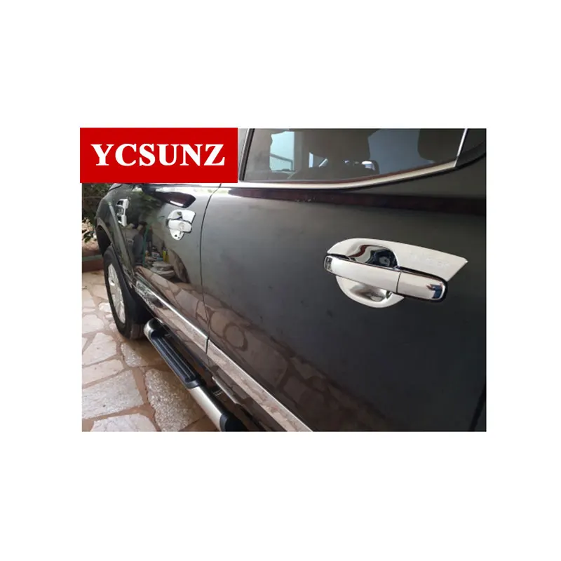 Внутренняя хромированная дверная ручка ABS для FORD RANGER T6 T7 2012 2019|insert printing|insert routerinsert