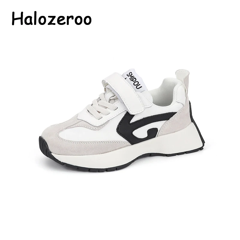 

Весенние новые детские спортивные кроссовки, брендовая обувь для маленьких мальчиков, Детские повседневные кроссовки из натуральной кожи, ...