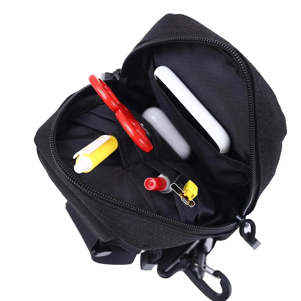 Уличная маленькая нагрудная сумка 1000D для телефона тактическая на плечо