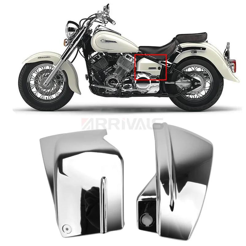 Боковой обтекатель для аккумулятора мотоцикла защитный кожух Yamaha Dragstar V-Star XVS650 XVS