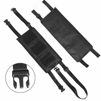 80hot2pcs car back seat fishing rod pole holder tie straps fixed storage pouches