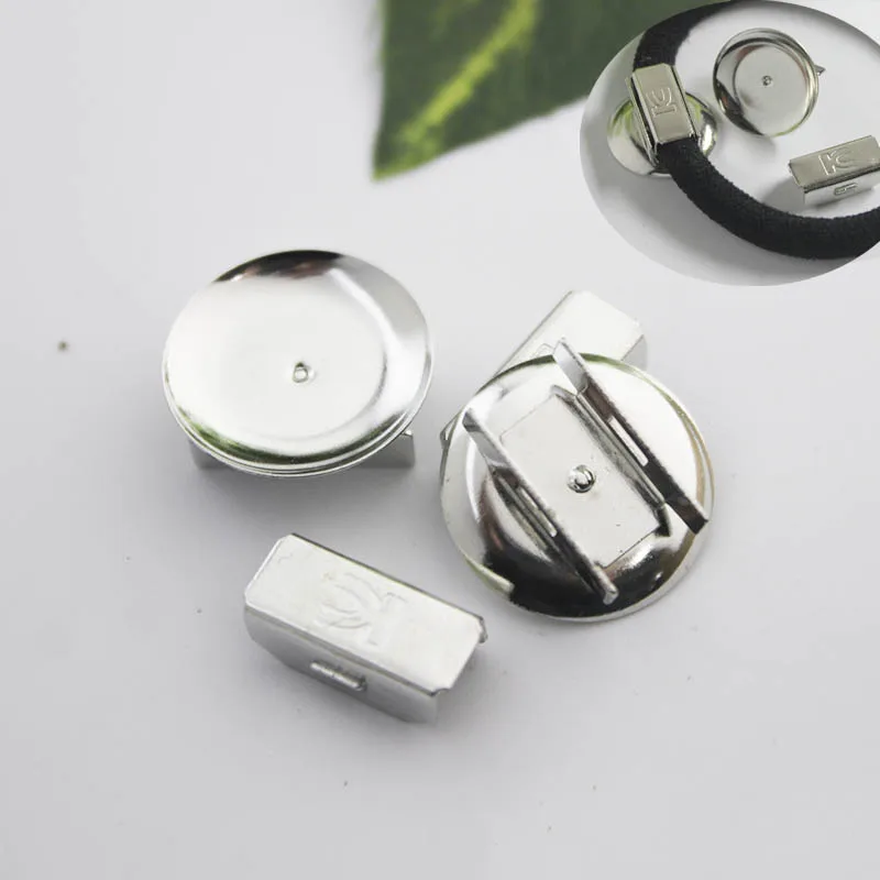 Основание для резинки волос без никеля 18 мм 100 шт.|Ювелирная фурнитура и