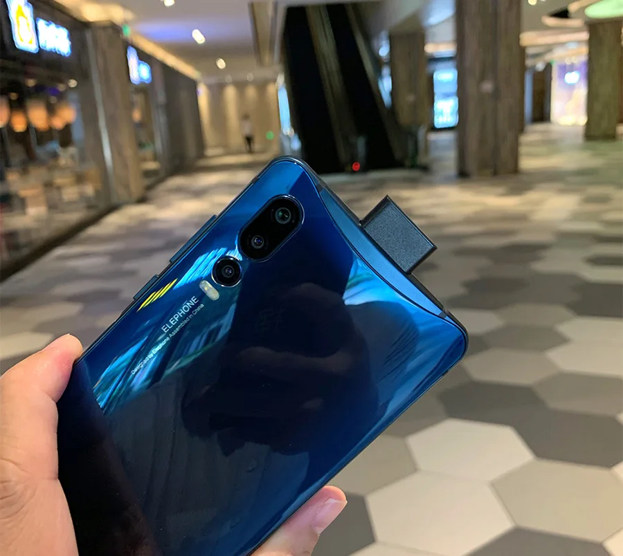 Elephone U2 16MP всплывающая камера 6,2" FHD+ экран Android 9,0 MT6771T Восьмиядерный 4/6GB 128GB Face ID 4G LTE мобильный телефон