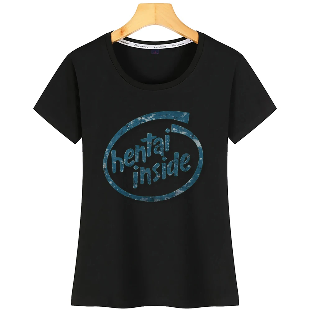 

Топы Футболка Для женщин аниме Ahegao Hentaiinsidecom комиксов забавные 34 рукав Забавный Harajuku из хлопчатобумажной ткани, раздел-футболки