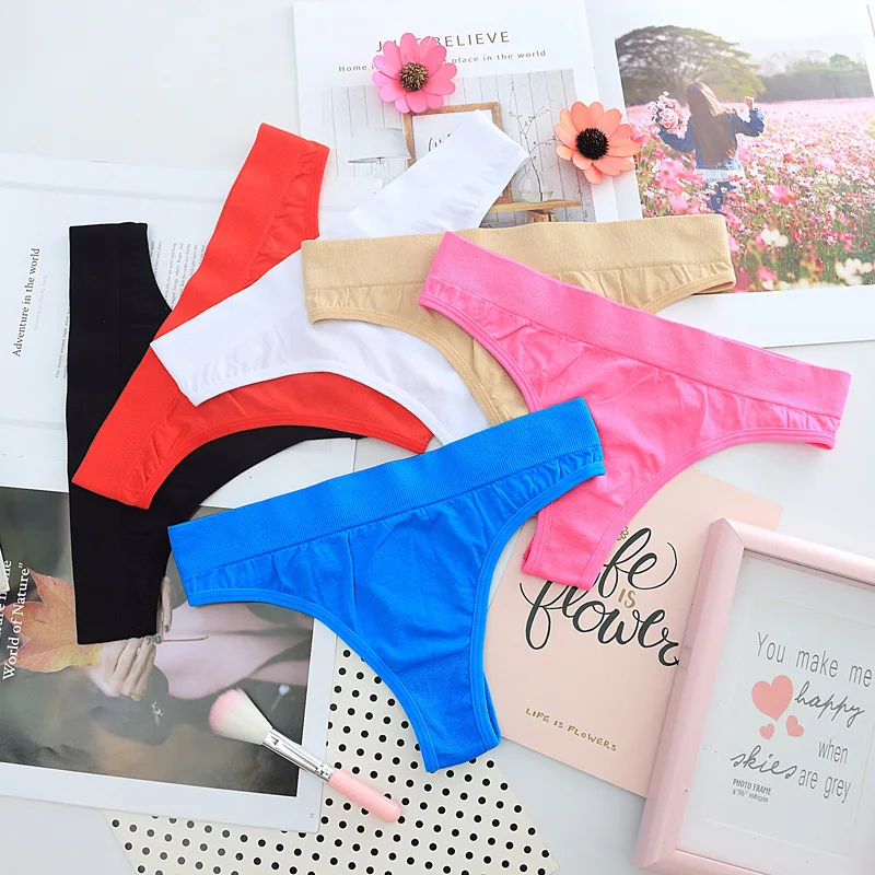 

Seamless women's underwear, body pants, hip-lifting thong, low-waist women's underwear, comfortable and breathable new style