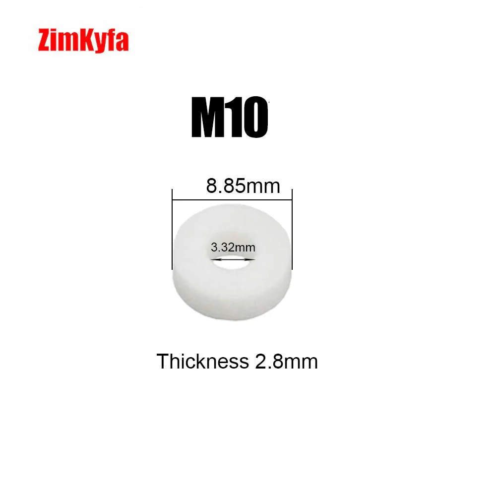 PCP Пейнтбол 1/8BSP / M10 M8 PTFE прокладка шайба уплотнительное кольцо для манометра