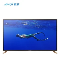 amoi 65inch 4k uhd fhd explosion proof smart led televisor not curved big size tv screen