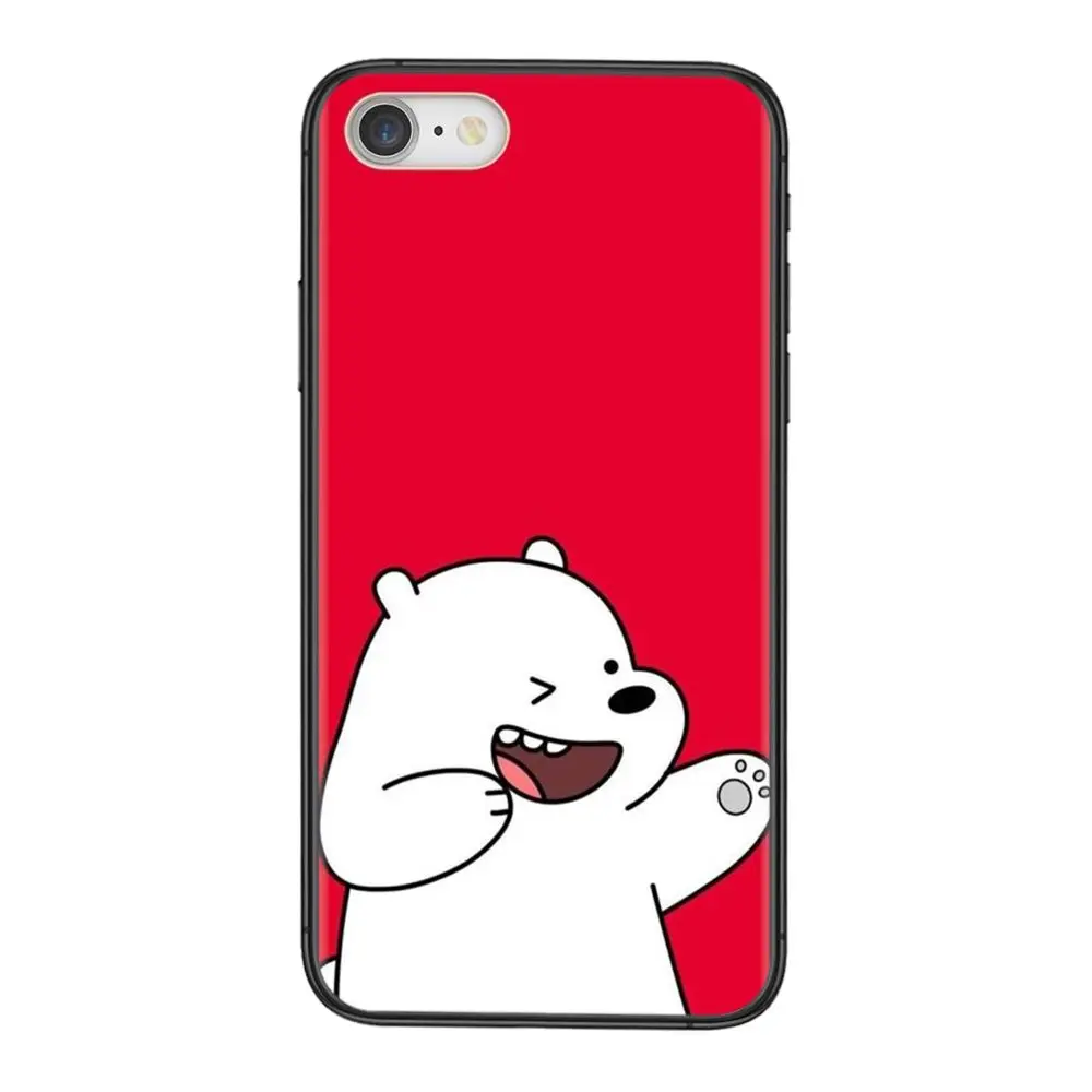 Тонкий чехол для сотового телефона Bear очень дешевый Galaxy S30 S21 S20 Fe S10 S10E S9 S8 S7 S6 Edge Lite