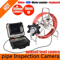 new 28mm autoself leving 512hz sonda head sewer drain camera endoscope inspection camera sewer cameras with meter counter