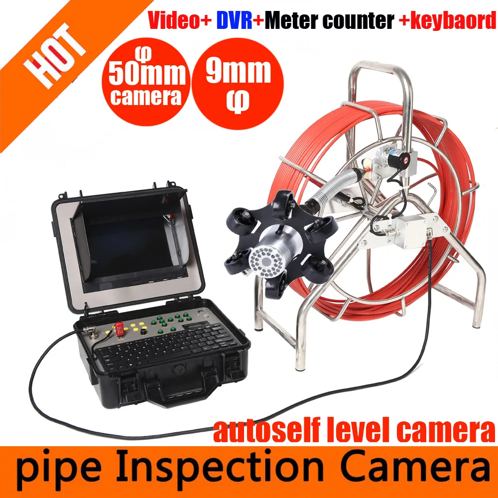 Камера для сточных вод 80 м с зондом 512 Гц эндоскопическая камера осмотра