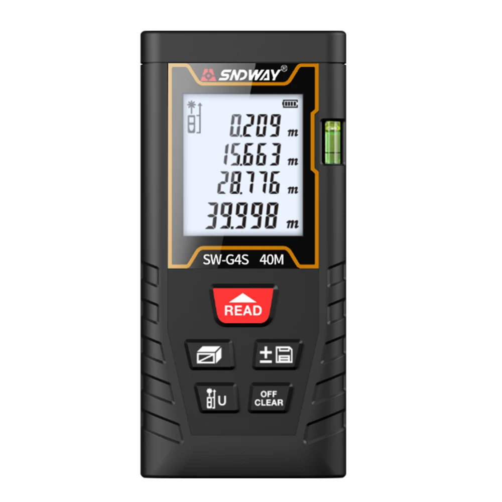 Дальномер лазерный SNDWAY 40 м|Лазерные дальномеры| |