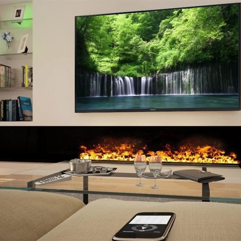5 Years Warranty Auto Fill & Drain Fake Led Water Electric 3d Fireplace