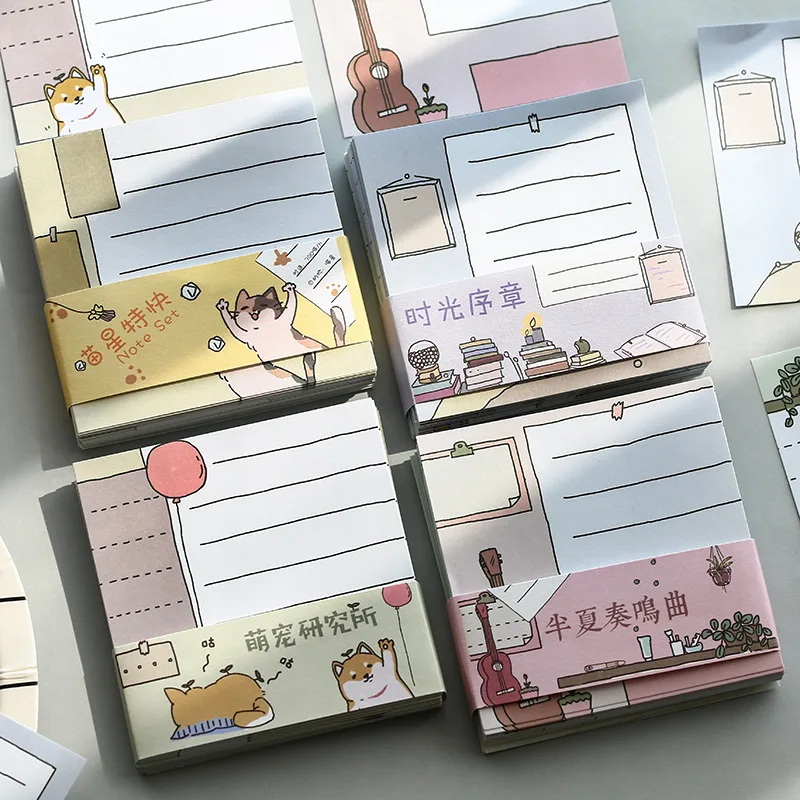 Mohamm 90 листов милый мультяшный блокнот для записей канцелярские принадлежности