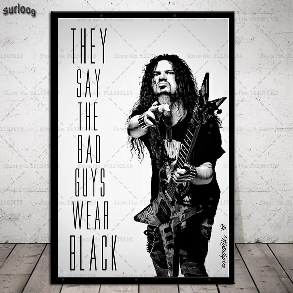 Настенный художественный постер в стиле ретро с изображением рок-музыки и звезд