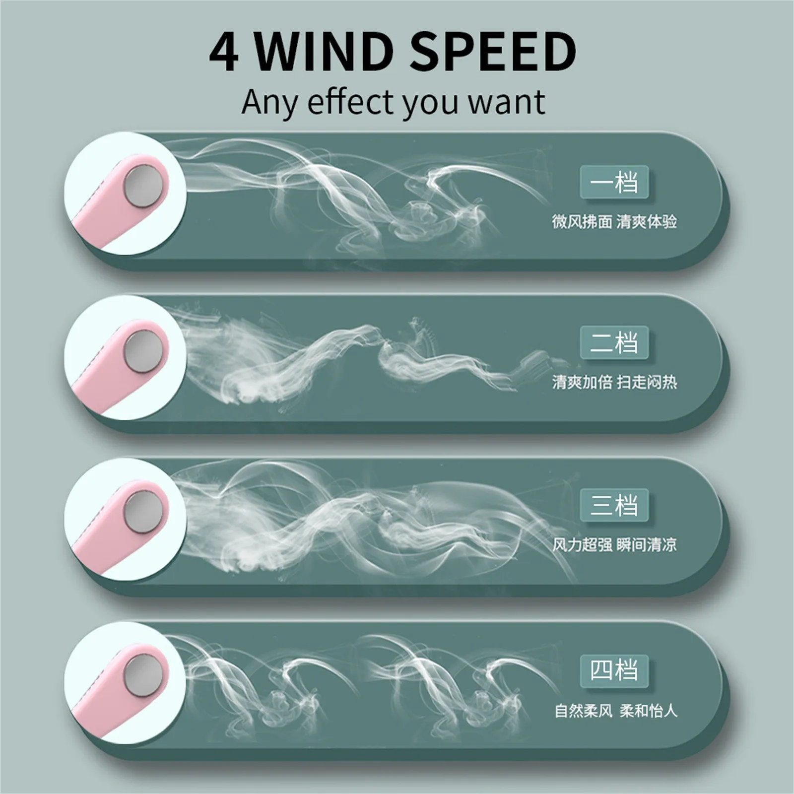 Мини вентилятор на шею портативный безлопастный перезаряжаемые подвесные