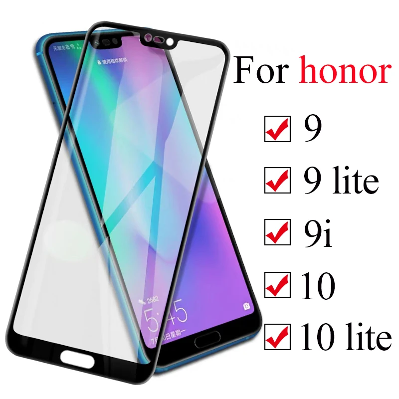 Защитное стекло для huawei honor 9 10 lite светильник из закаленного стекла honer honnor 9lite