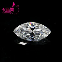 CADERMAY 1CT D Color Marquise Cut Lab Grown Diamond Moissanite for Ring Earrings Jewelry Hot Sale Synthetic Gemstones Fancy