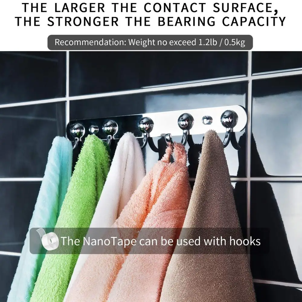 Волшебная лента миллионов раз наноуровня двусторонние наклейки водостойкая ПВХ