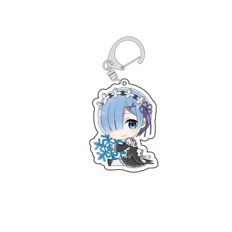 Брелок для ключей с рисунком аниме Re:Zero | Украшения и аксессуары
